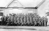 1907, Paeroa Volunteers at old Wood Street School